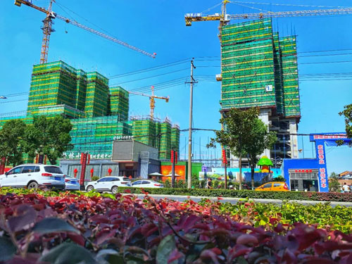 环宇&middot;格林小镇：工程稳步进，健康住宅已开盘