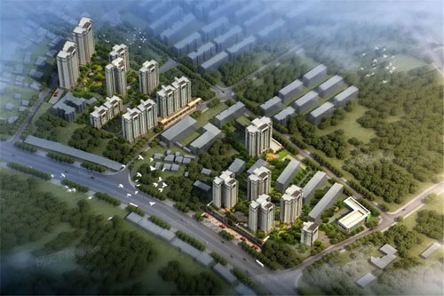 常德德山善德龙腾花苑位置佳，生活配套丰富，有商圈、医院和学校。由两强联手打造，占地 35474.6㎡，1 - 9 栋在售，户型 99 - 140㎡，共约 180 套。