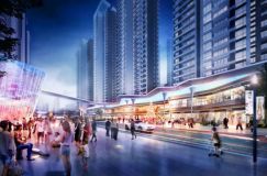 常德江南商圈崛起 十里外滩打造示范街区