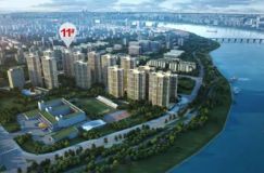 江南滨江府：主体与园林工程稳步推进中