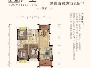 常德-汉寿县龙阳鑫城为您提供A户型鉴赏