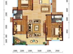 常德-石门县三江欣城为您提供C户型鉴赏