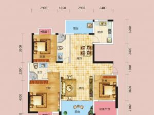 常德-石门县今日兰庭为您提供B户型鉴赏