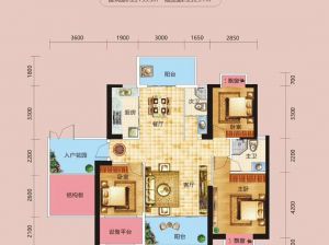 常德-石门县今日兰庭为您提供A户型鉴赏