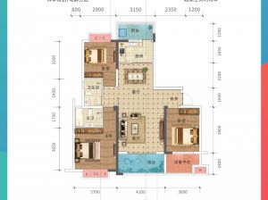 常德-安乡县乡邻璟苑为您提供盛璟A户型2栋鉴赏