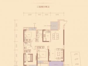 常德-安乡县盛世豪庭为您提供1、2、3号楼A户型鉴赏