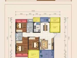 常德-安乡县状元华府为您提供A1户型鉴赏