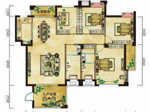 常德-安乡县汇金国际城为您提供D户型鉴赏