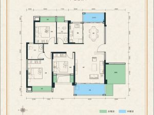 常德-桃源县未名湖畔为您提供C户型鉴赏