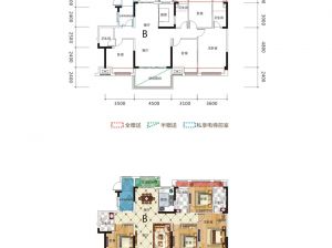 常德-临澧县五洲东岸为您提供9、10栋B户型鉴赏