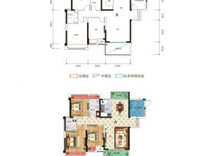 常德-临澧县五洲东岸为您提供15栋A户型鉴赏