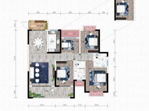 常德-临澧县桂发御园为您提供D1户型鉴赏