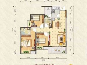 常德-临澧县第一书香为您提供C2户型鉴赏