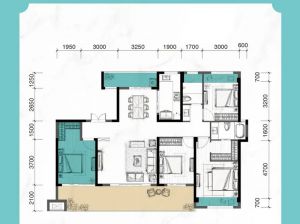 常德-澧县星河汇为您提供D户型鉴赏
