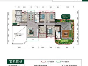 常德-澧县六合城市森林花园为您提供A3户型鉴赏