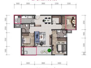 常德-澧县闽鸿江山樾为您提供D户型鉴赏
