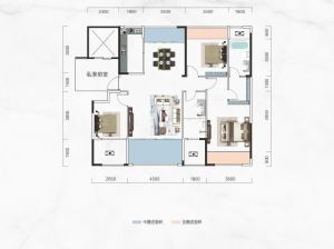 常德-澧县尚东府为您提供1栋A户型鉴赏