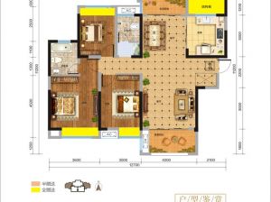常德-澧县金源国际二期为您提供B2户型鉴赏