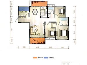 常德-澧县翰林公馆为您提供B2户型鉴赏
