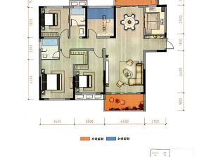 常德-澧县翰林公馆为您提供B1户型鉴赏