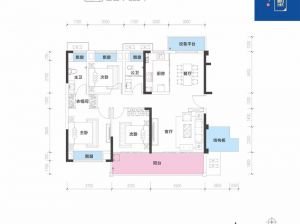 常德-澧县诚信御园为您提供A户型鉴赏