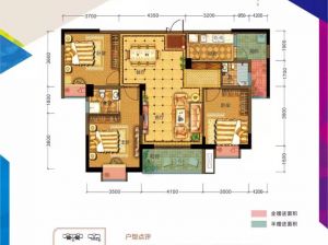常德-津市市新天地为您提供B1户型鉴赏
