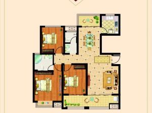 常德-津市市中意幸福里为您提供A户型鉴赏