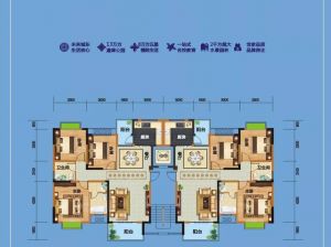 常德-津市市恒盛世家为您提供B户型鉴赏