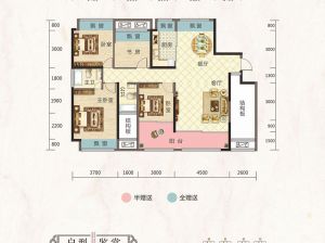 常德武陵区丽景湾为您提供A户型鉴赏