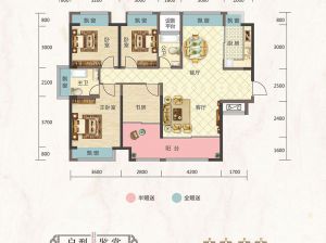 常德武陵区丽景湾为您提供C户型鉴赏