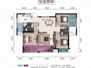 常德武陵区华鹏国际为您提供H2户型鉴赏