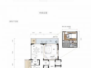 常德武陵区华政紫樾台为您提供天幕206㎡户型鉴赏