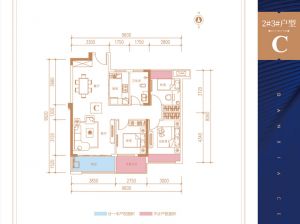 常德武陵区丹霞苑为您提供C户型鉴赏