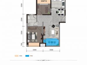 常德鼎城区乐尊国际为您提供A户型鉴赏
