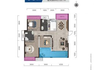 常德武陵区方圆绿都为您提供G-D户型鉴赏