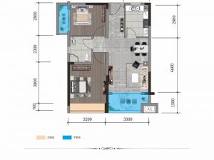 常德鼎城区乐尊国际为您提供C户型鉴赏