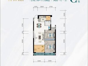 常德武陵区城投蓉国新坊为您提供C户型鉴赏