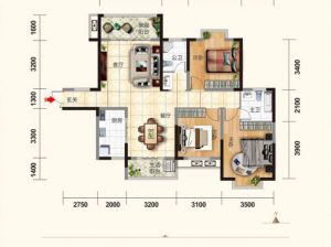 常德武陵区东城御府为您提供B户型鉴赏