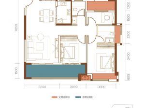 常德鼎城区福捷江语城为您提供A户型鉴赏