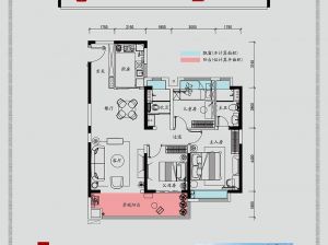 常德武陵区碧桂园翘楚棠为您提供YJ115户型鉴赏