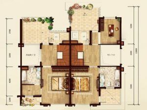 常德武陵区天利天鹅湾二期为您提供天利天鹅湾二期联排楼四层鉴赏