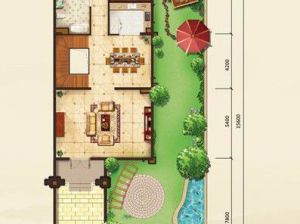 常德武陵区天利天鹅湾二期为您提供天利天鹅湾二期双拼楼二层鉴赏