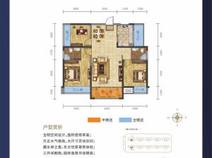 常德鼎城区启宏高新城为您提供C户型鉴赏