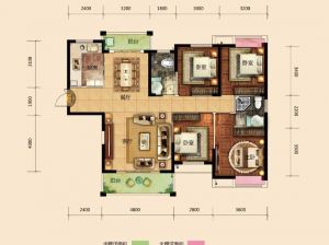 益阳资阳区领仕汇为您提供C户型鉴赏
