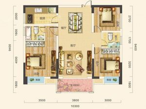 益阳资阳区金达源为您提供C户型鉴赏