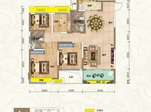 益阳-桃江县桃李天下为您提供A1户型鉴赏