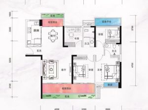 益阳-桃江县谷山壹品为您提供C户型鉴赏
