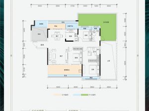 益阳-桃江县青春里铂樾府为您提供D户型鉴赏