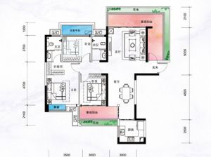 益阳-桃江县谷山壹品为您提供A户型鉴赏