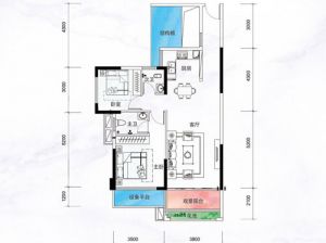 益阳-桃江县谷山壹品为您提供B户型鉴赏